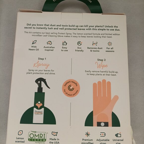 We The Wild Plant Care Limited Edition Proud Plant Mum Leaf Care Kit House Plant - Picture 2 of 9